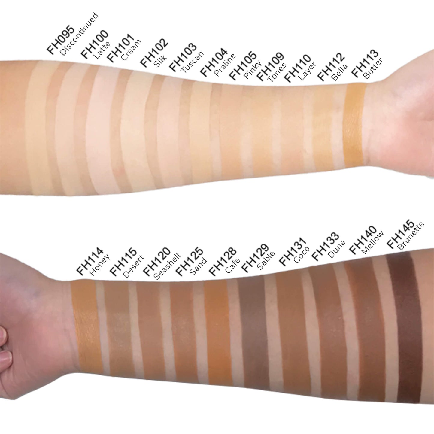 Full Coverage Foundation - Tones